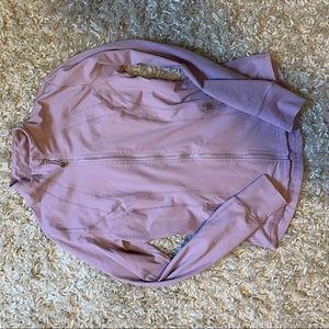 Pink running jacket